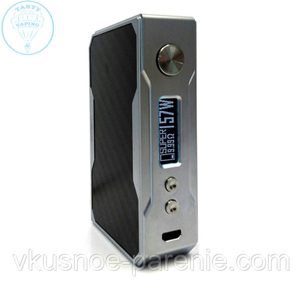 Бокс мод VooPoo DRAG 157W TC (оригінал) Карбон