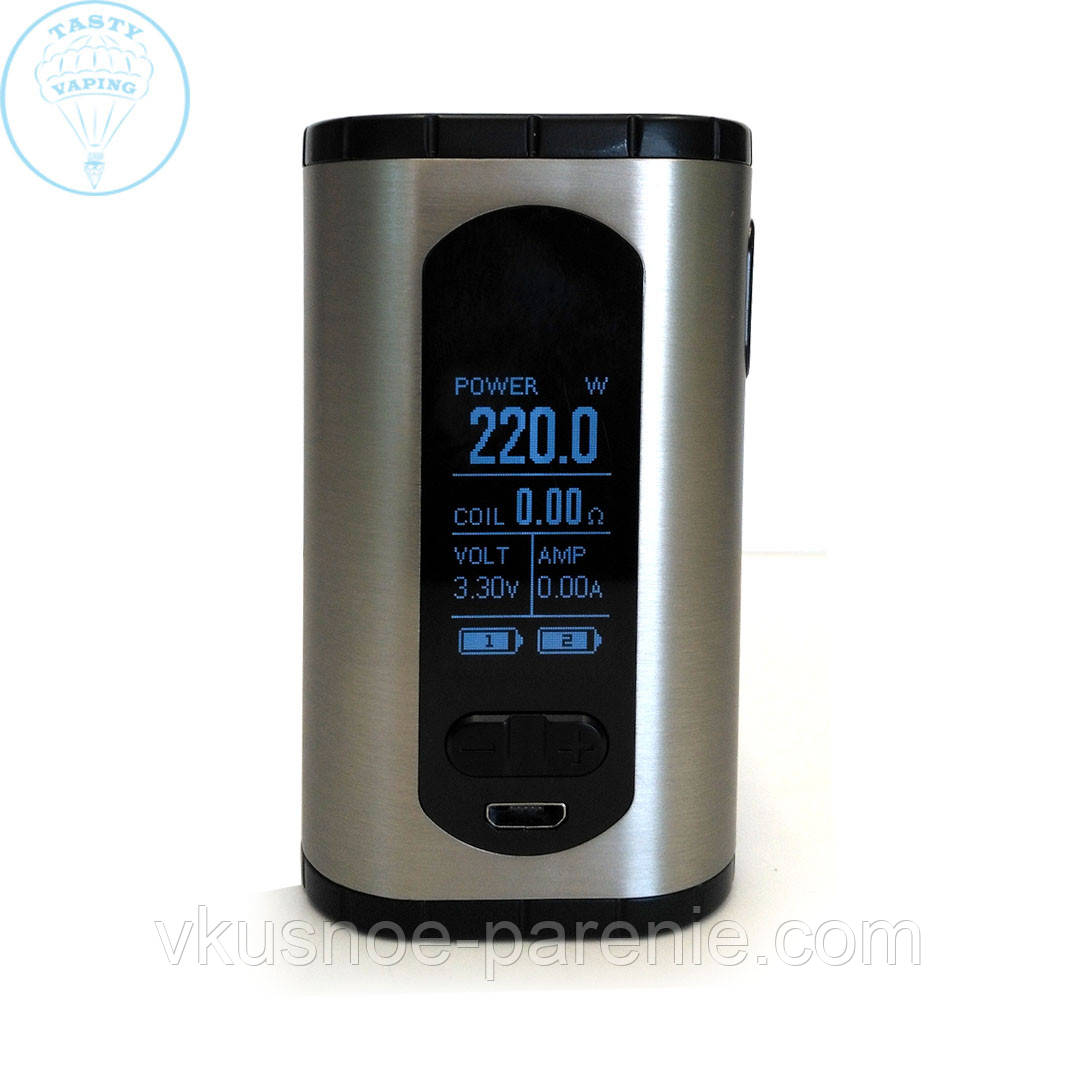 Батарейний стелс мод Eleaf Invoke 220w сталевий