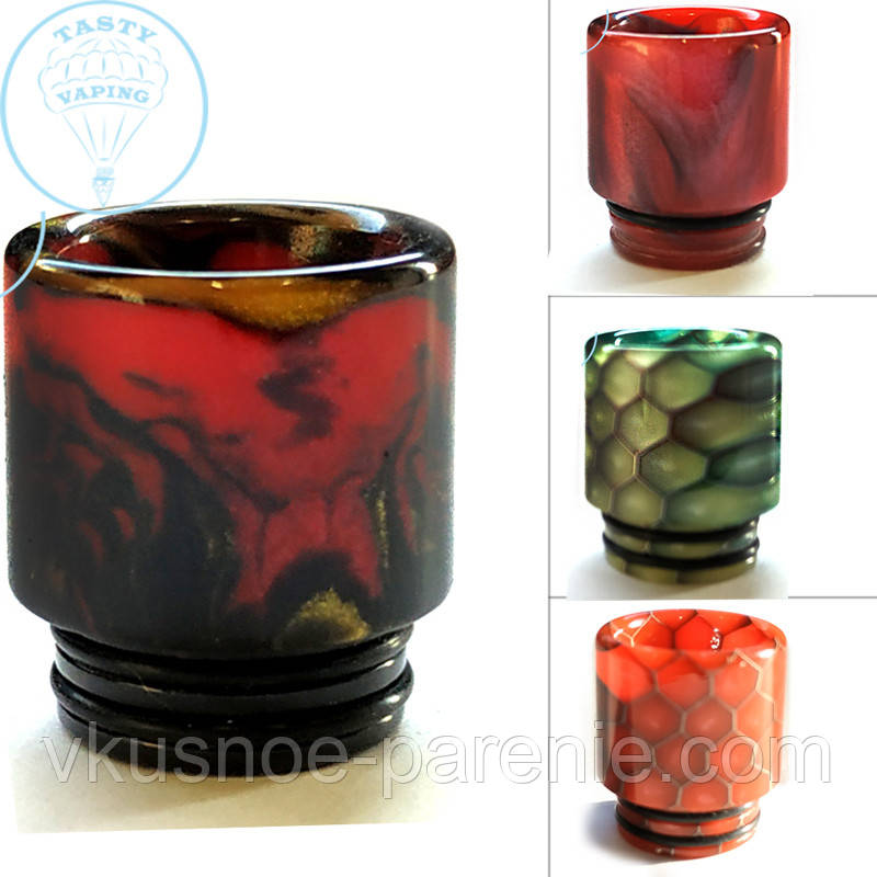 Дрептип (мундштук) 810 епоксидна смола resin 13 мм різні кольори