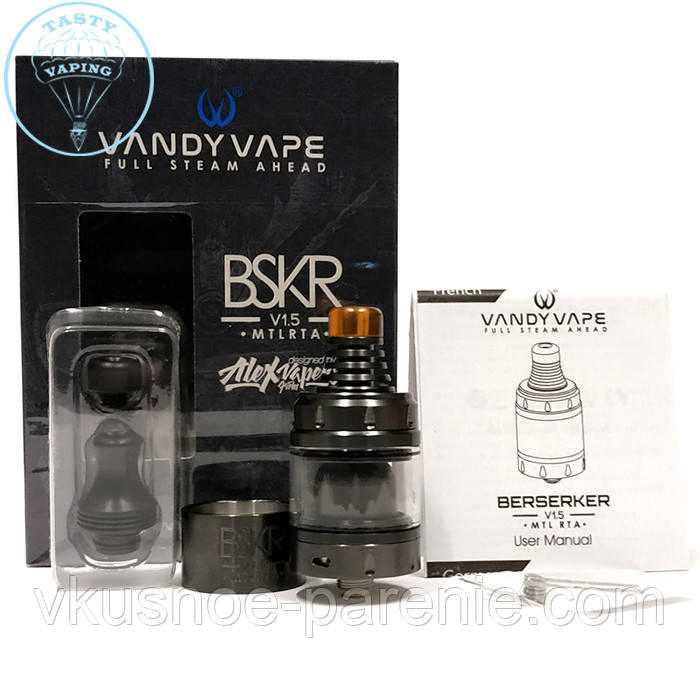 Berserker V1.5 MTL RTA Vandy Vape (оригинал) Gun Metal