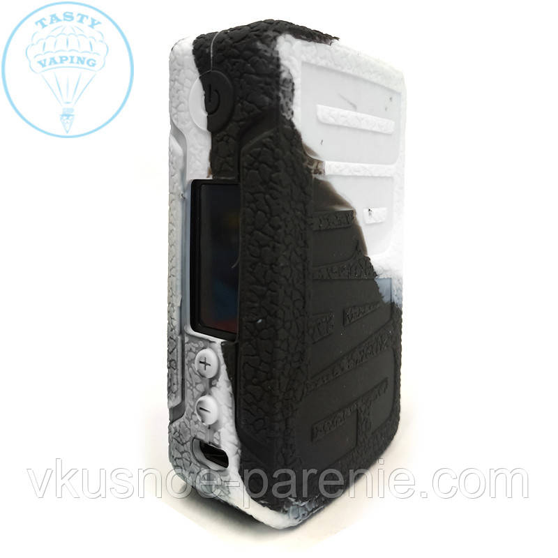 Чохол для Vopoo Drag 2 177W силіконовий Чорно-білий