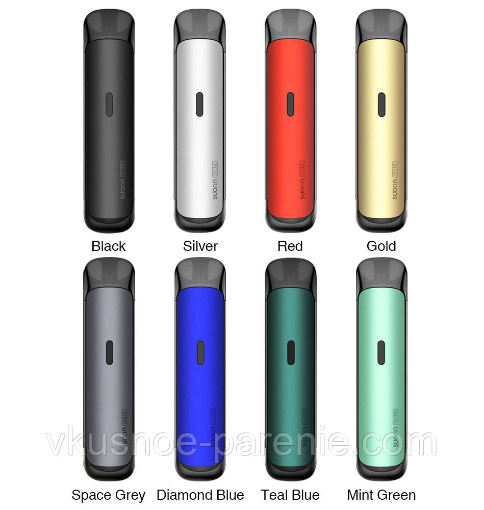 Suorin Shine Pod Kit 700 mAh &mdash; електронна сигарета підсистема (оригінал) Mint Green