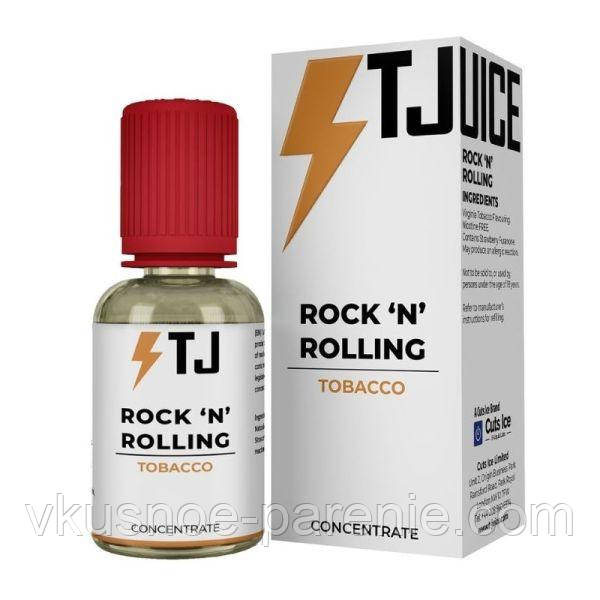 Ароматизатор T-juice Rock N Rolling Concentrate 30 мл (Тютюн Вірджинія)