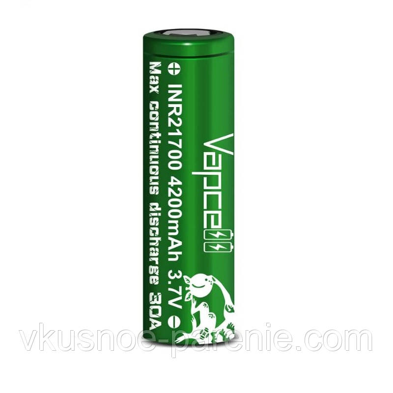 Аккумулятор Vapcell INR 21700 4200 mAh 30 А