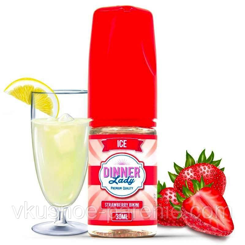 Ароматизатор Diner Lady Strawberry Bikini Concentrate 30 мл (Лимонад Полуниця Лід)