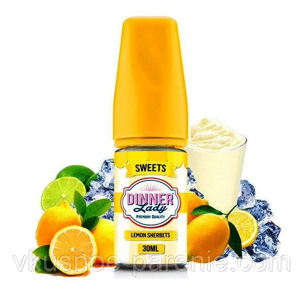 Ароматизатор Dinner Lady Lemon Sherbets Concentrate 30 мл (Лимонний шербет)