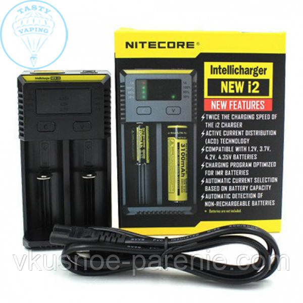Зарядний пристрій Nitecore Intellicharger i2