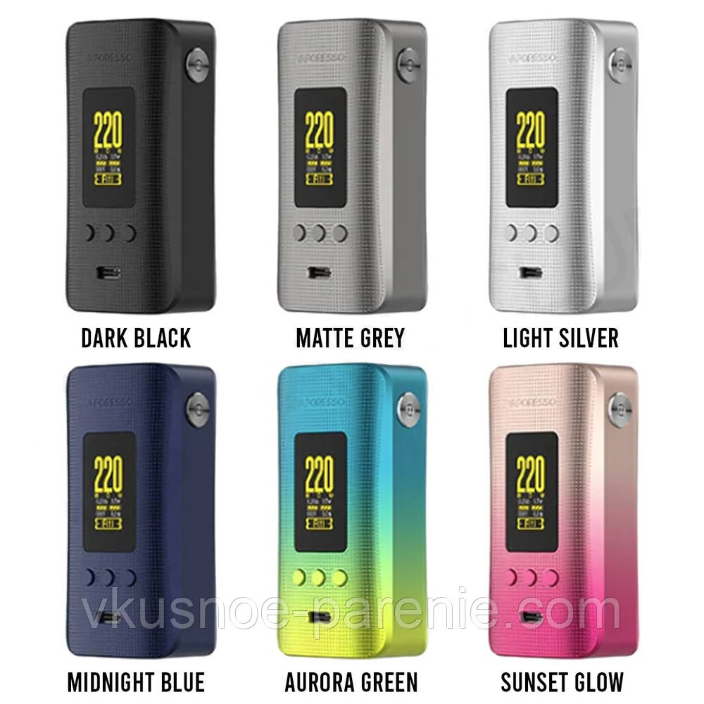 Бокс мод Vaporesso GEN 200 Mod 220W Light Silver