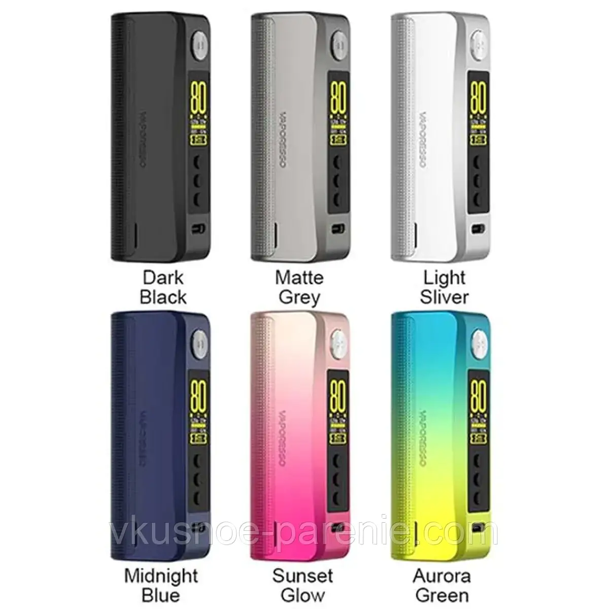 Бокс мод Vaporesso GEN 80S Mod 80W оригінал Matte Grey