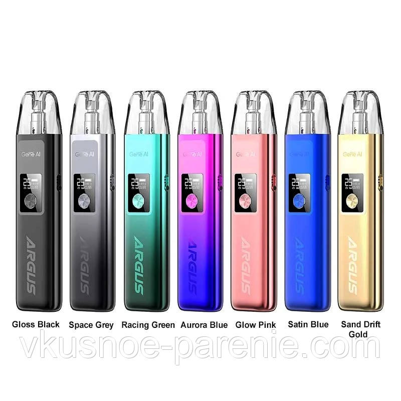 Voopoo Argus G Pod Kit 1000mAh Satin Blue - электронная сигарета подсистема оригинал 