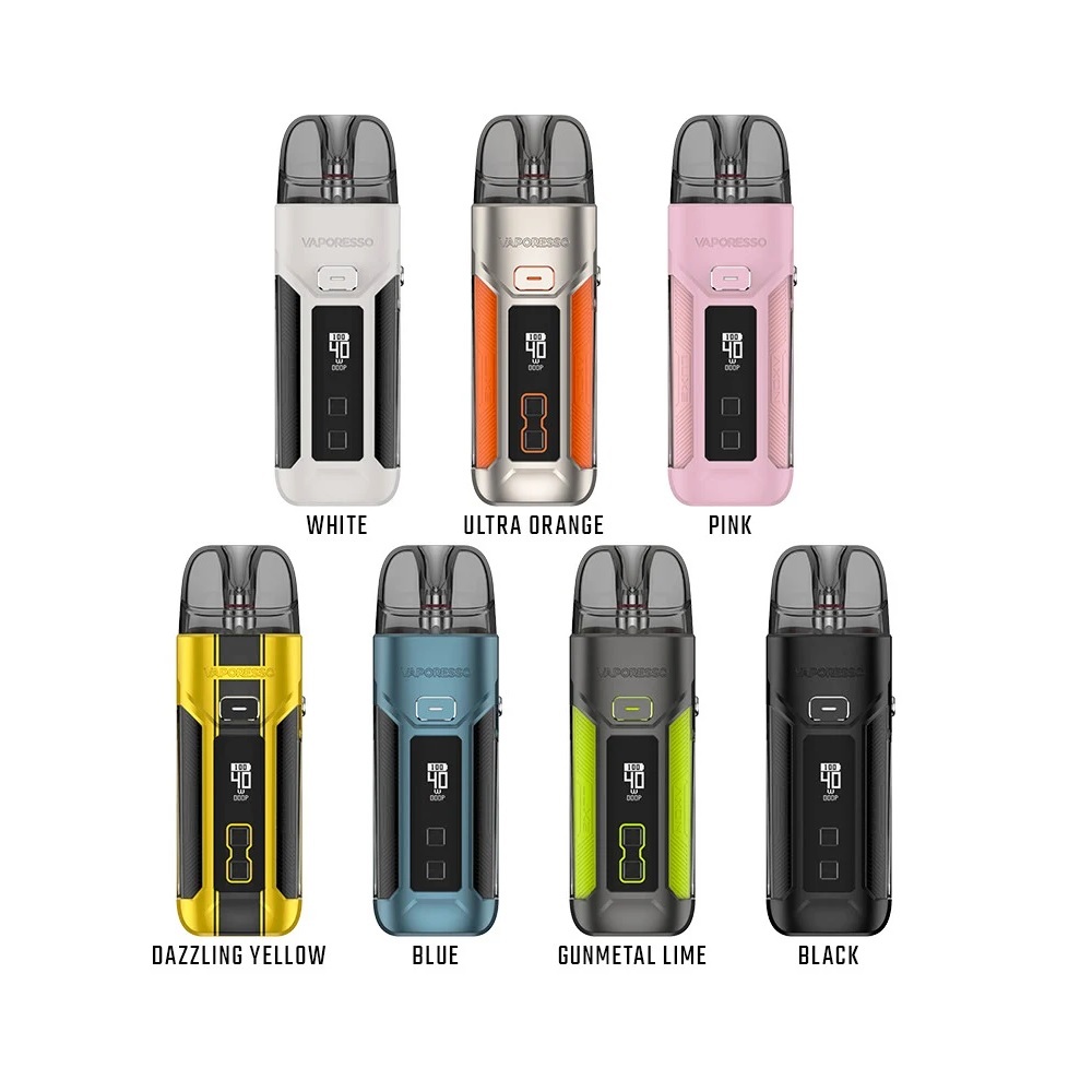 Vaporesso LUXE X Pro Pod Kit 1500mAh Dazzling Yellow - електронна сигарета підсистема оригінал