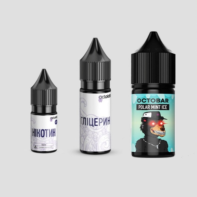 Комплект Octobar 30 мл Polar Mint Ice (Крижана м'ята)