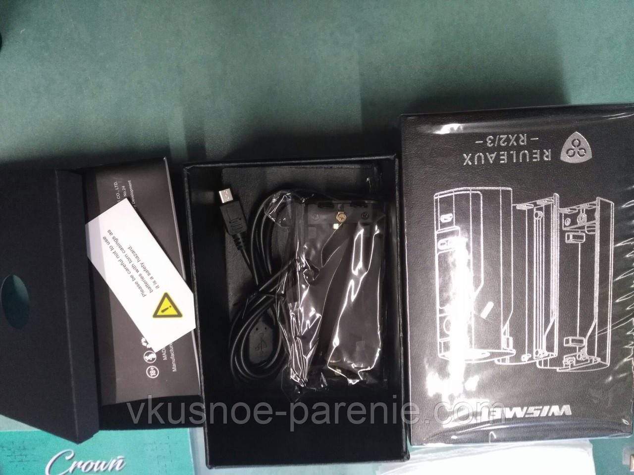 Батарейний МОД Wismec Reuleaux RX2/3 (оригінал) Сірий