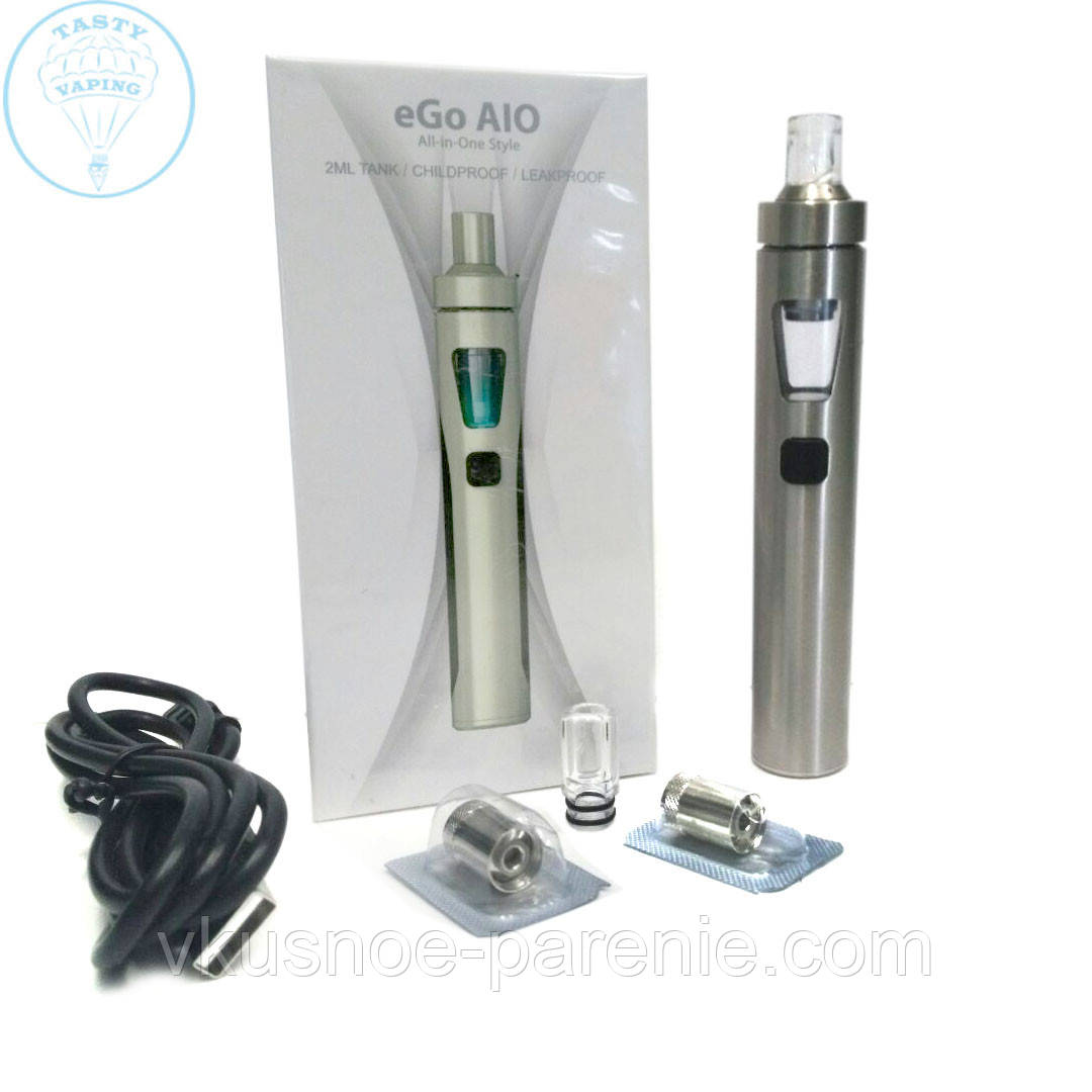 Joyetech eGo AIO 1500mAh Стартовий набір Сталевий