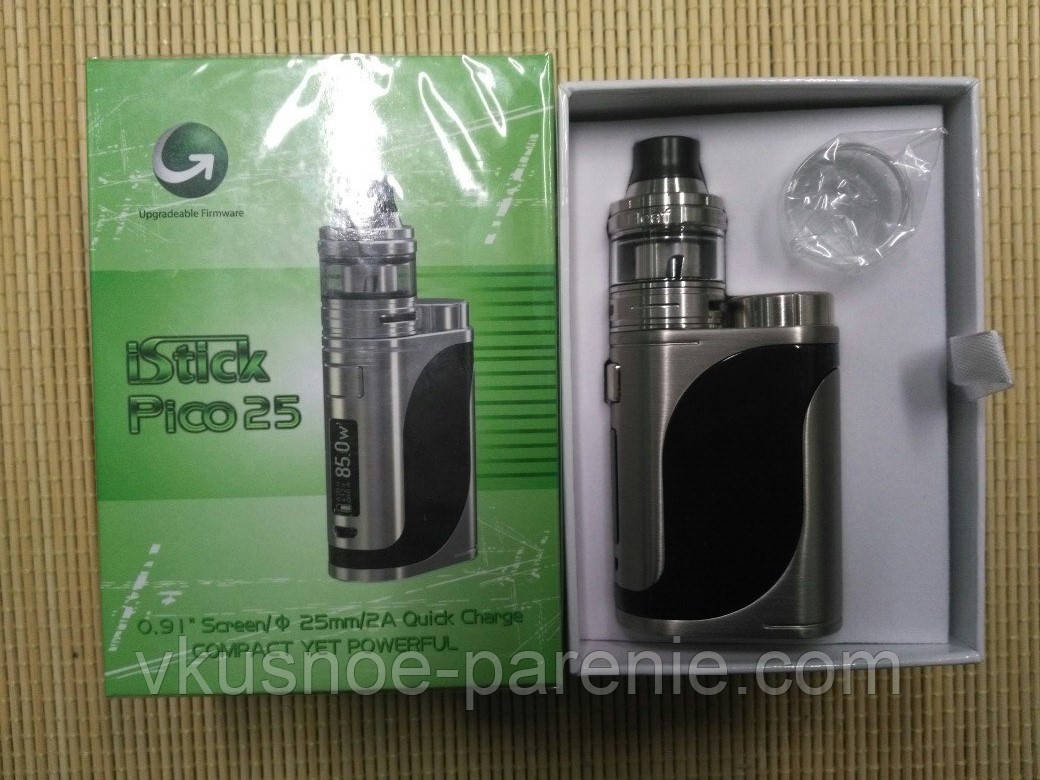 Стартовий набір Eleaf iStick Pico 25 85 W + Ello 25 Silver Black оригінал